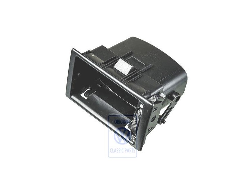 VW Original Gehäuse Für Luftdüse Satinschwarz - 7D1819703 01C