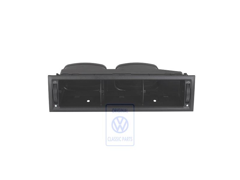VW Original Gehäuse Für Luftdüse Satinschwarz - 7D1819703A 01C