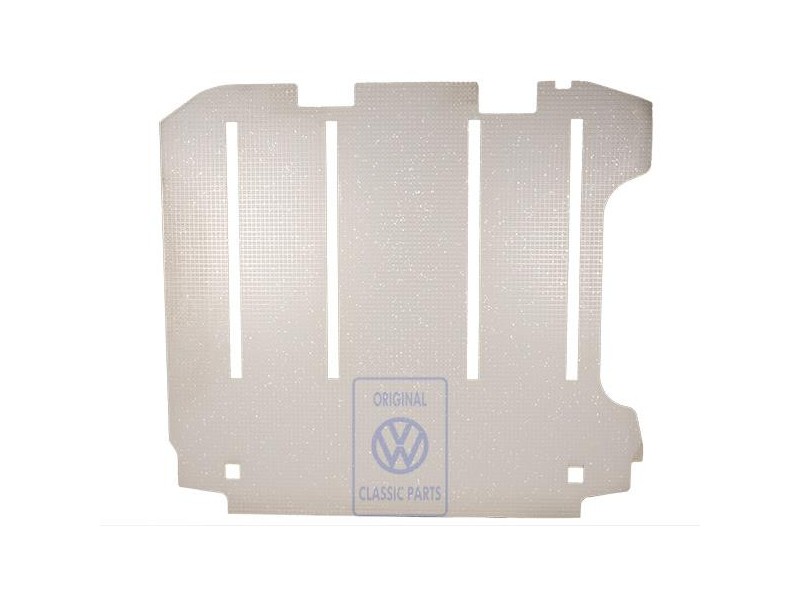 VW Original Bodenplatte Mit Belag Grau/Silber - 7D1863705G 42L