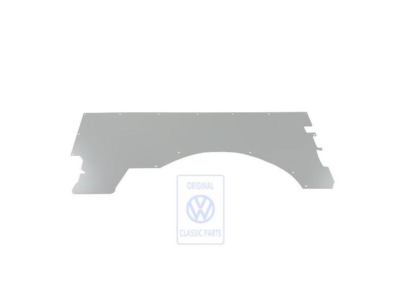 VW Original Seitenwandverkleidung Kieselgrau - 7D3867406Q 1YX