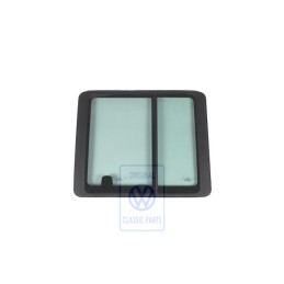 VW Original Schiebefenster Komplett Satinschwarz - 7D5847711D 01C