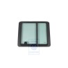 VW Original Schiebefenster Komplett Satinschwarz - 7D5847711D 01C