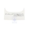 VW Original Folienschriftzug Diamantsilber (Dunkel) - 7E8854433 9ZD