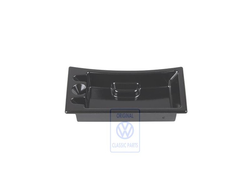 VW Original Aschereinsatz Satinschwarz - 7H5857951B 9B9