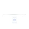 VW Original Abdeckleiste Aluminium-Gebürstet - 7H5883387 8Q8