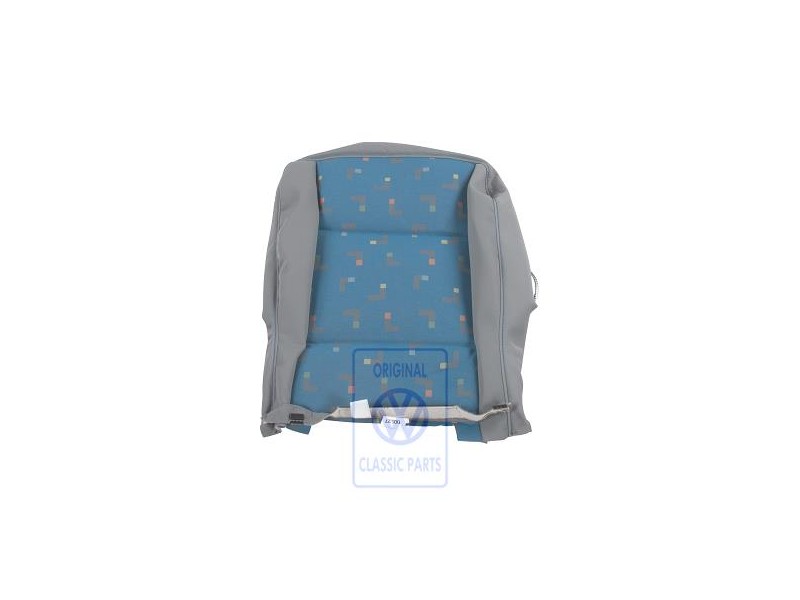 VW Original Sitzbezug (Stoff) Blau/Artgrey - 7H5883405AFUNC