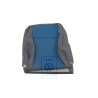 VW Original Lehnenbezug (Stoff) Blau/Anthrazit - 7H9881805M UNG
