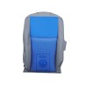 VW Original Lehnenbezug (Stoff) Blau/Anthrazit - 7H9881805P UNG