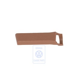 VW Original Abdeckung Für Führungs- Schiene Teak (Braun) - 7L0881087E 7D6