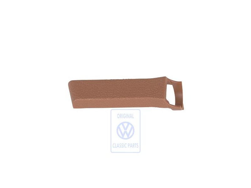 VW Original Abdeckung Für Führungs- Schiene Teak (Braun) - 7L0881087E 7D6