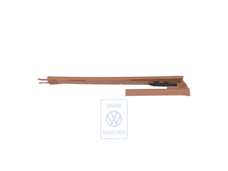 VW Original Abdeckung Für Führungs- Schiene Teak (Braun) - 7L0881477M 7D6