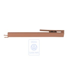 VW Original Abdeckung Für Führungs- Schiene Teak (Braun) - 7L0881479M 7D6