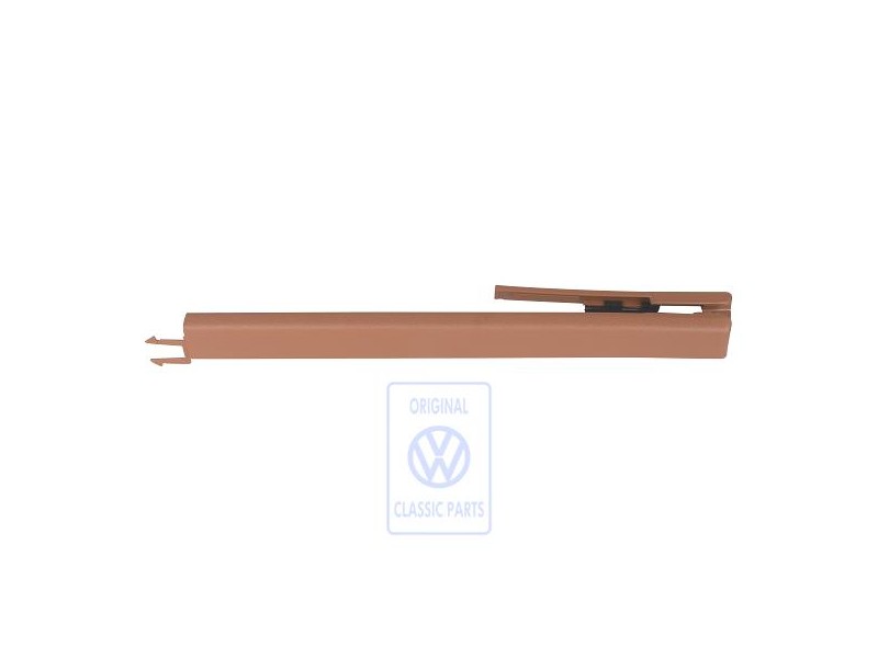 VW Original Abdeckung Für Führungs- Schiene Teak (Braun) - 7L0881479M 7D6