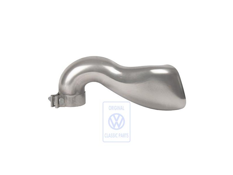 VW Original Blende Für Abgasendrohr - 7L6253682F