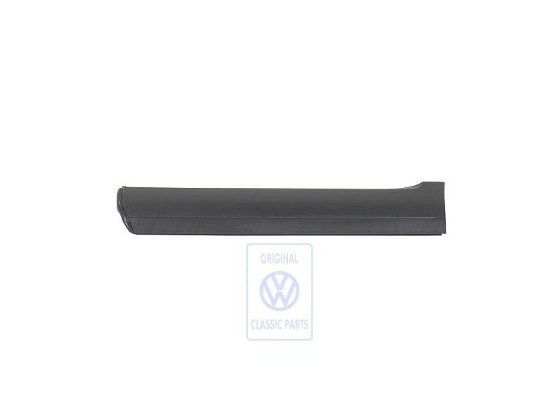 VW Original Abdeckung Für Tür Satinschwarz - 7L6839787F 9B9