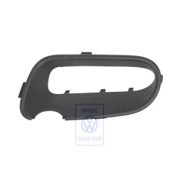 VW Original Luftführungsgehäuse Satinschwarz - 7L6853664E 9B9