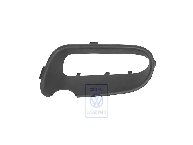VW Original Luftführungsgehäuse Satinschwarz - 7L6853664E 9B9