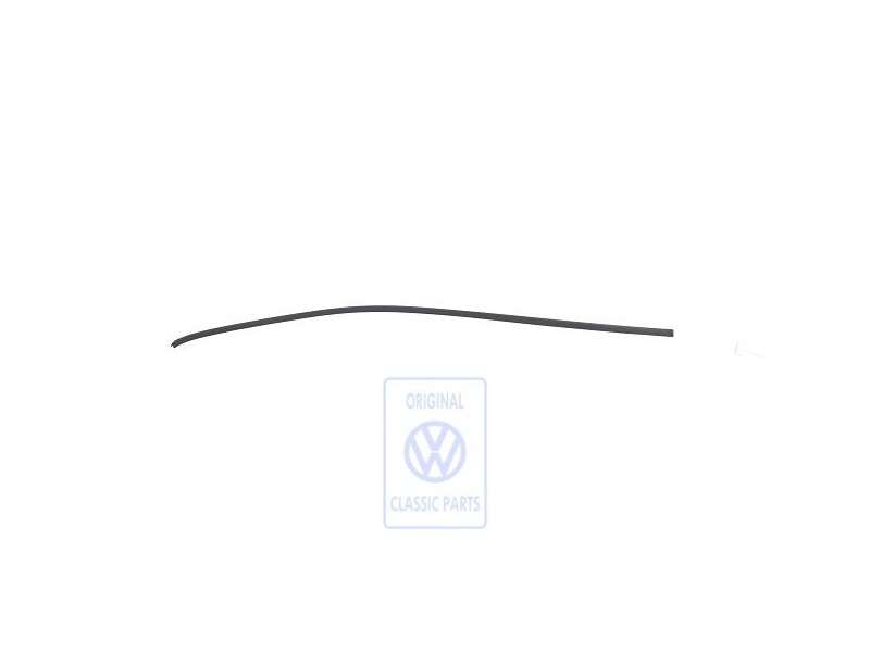VW Original Abdeckleiste Satinschwarz - 7L6853986B B41