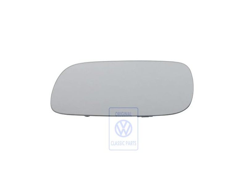 VW Original Spiegelglas (Plan) Mit Trägerplatte - 7L6857521