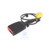 VW Original Gurtschloss Satinschwarz/Feuerrot - 7L6857777A FCN