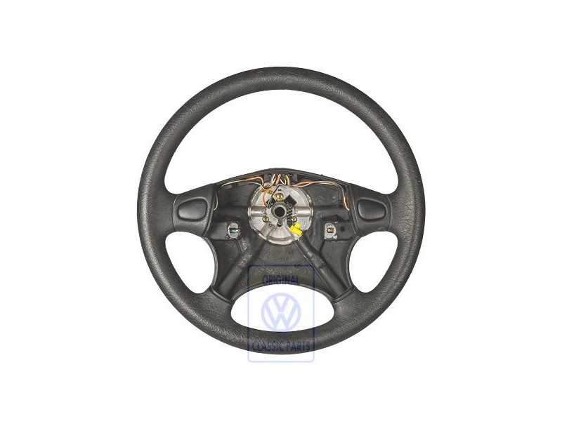VW Original Lenkrad Satinschwarz - 7M0419091BK01C