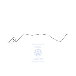VW Original Bremsrohr Von Hydrauliksystem Zum Bremsschlauch - 7M1614724F