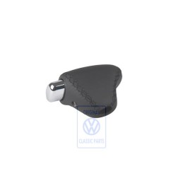 VW Original Schalthebelknopf (Leder) Schwarz - 7M1713139C E74