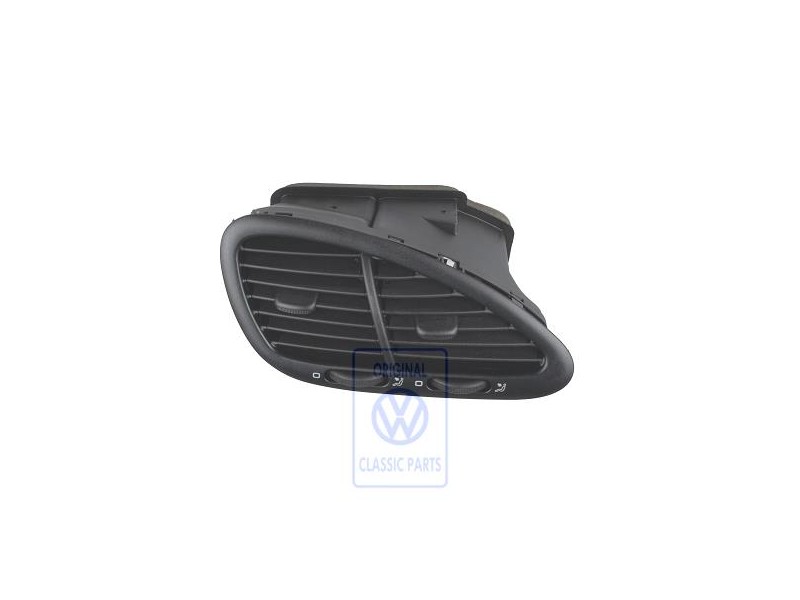 VW Original Gehäuse Für Luftdüse Satinschwarz - 7M1819728E 01C