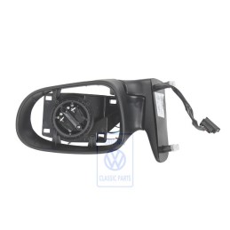 VW Original Aussenspiegelgehäuse Satinschwarz - 7M1857508F 01C