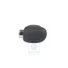 VW Original Schalthebelknopf (Leder) Schwarz - 7M2713139C E74