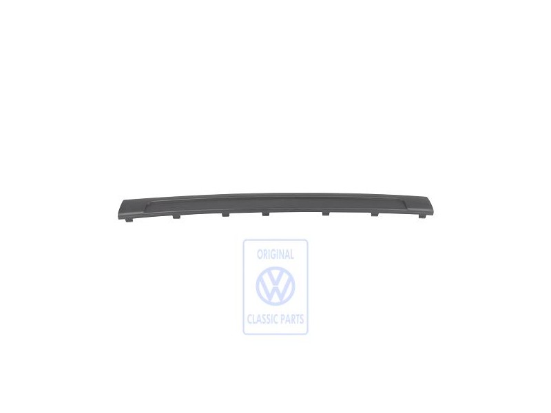 VW Original Blende Für Kennzeichen Satinschwarz - 7M3807719 B41