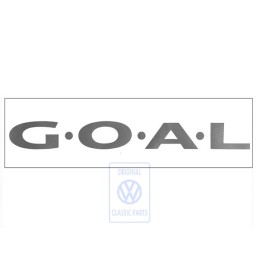 VW Original Folienschriftzug Diamantsilber - 7M3853685A 9ZD