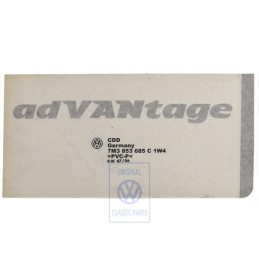 VW Original Folienschriftzug Silber - 7M3853685C 1W4