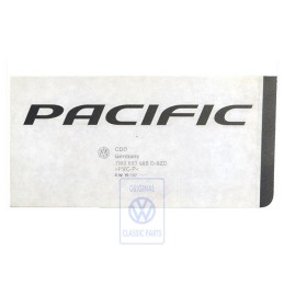 VW Original Folienschriftzug Diamantsilber - 7M3853685D 9ZD
