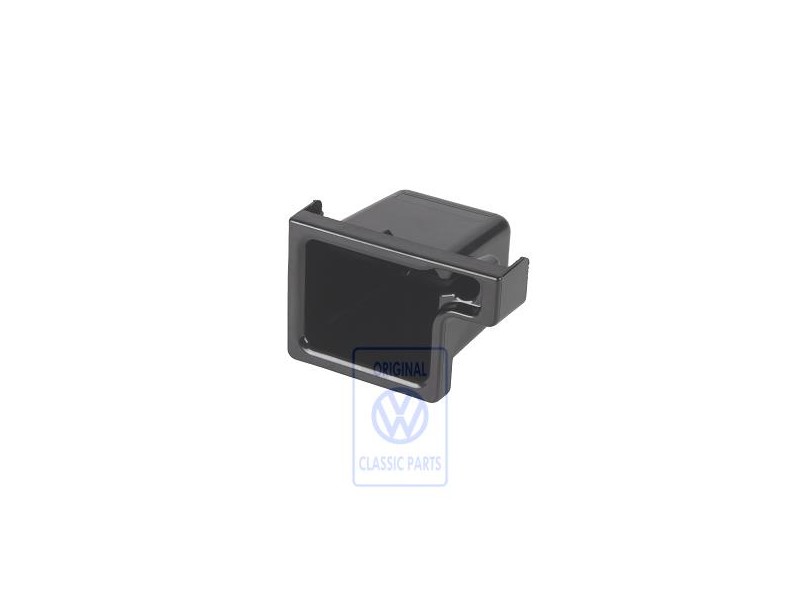 VW Original Aschereinsatz Satinschwarz - 7M3857414 01C