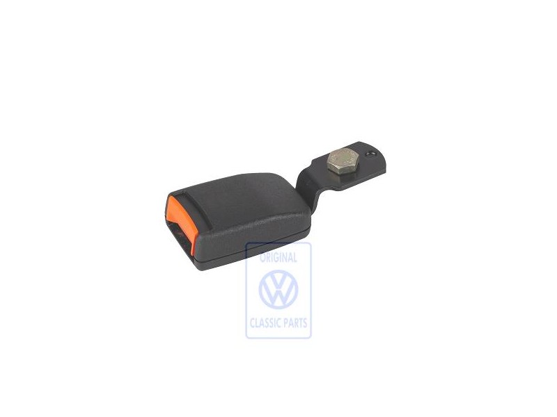 VW Original Gurtschloss Satinschwarz - 7M3857821 01C