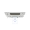 VW Original Digitaluhr Perlgrau - 7M5919203A Y20