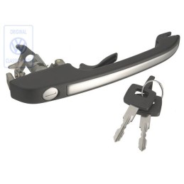 VW Original Türgriff Aussen, Schwarz - 863837205C