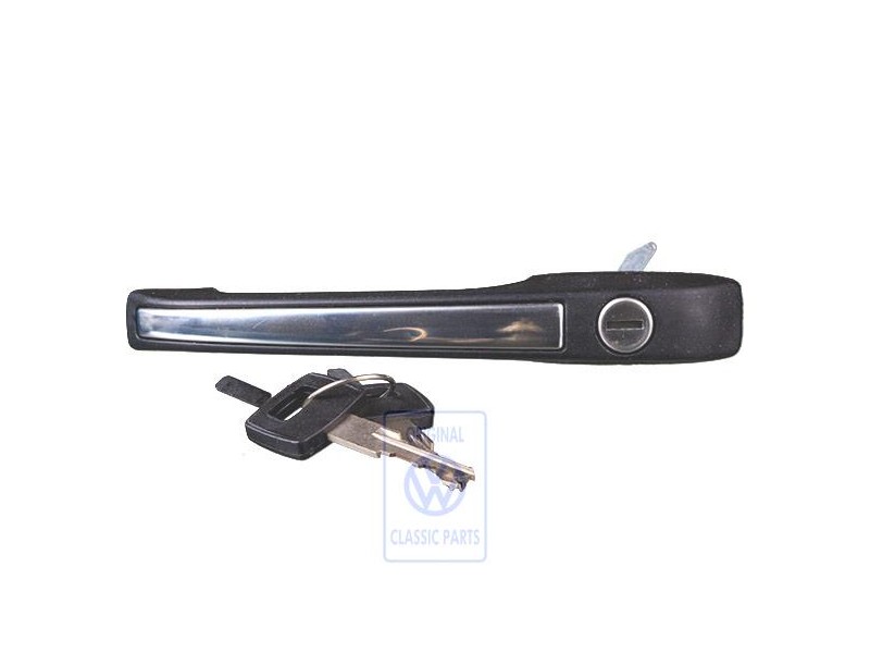 VW Original Türgriff Aussen, Schwarz - 863837206C