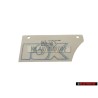 VW Original Folienschriftzug Stratossilber/Türkis/Marine - 867853750J BBQ