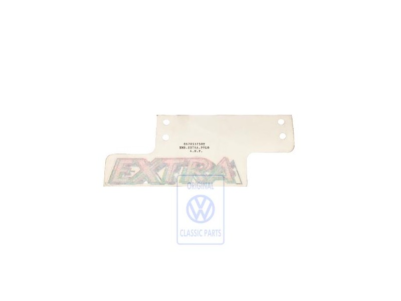VW Original Folienschriftzug Multicolor - 867853750T J85
