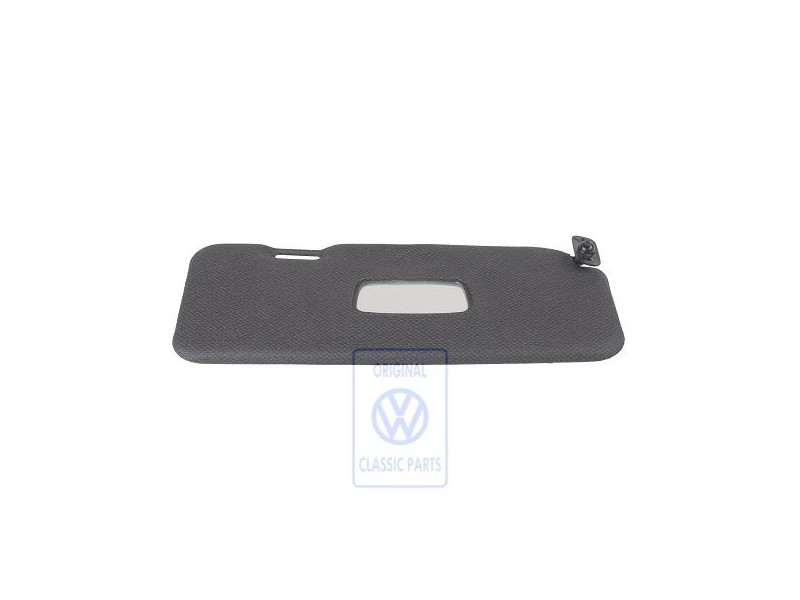 VW Original Sonnenblende Mit Spiegel Schwarz - 867857552C 3DK