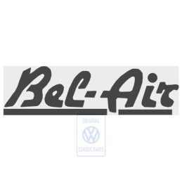 VW Original Folienschriftzug Dunkelblau-Met./Tornadorot - 873853750 XW8