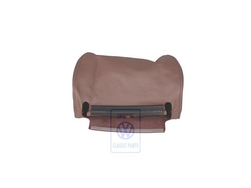 VW Original Kopfstützenbezug (Leder) Kupfer - 8G0881921B 4PB