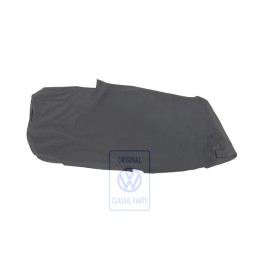 VW Original Lehnenbezug (Leder) Anthrazit - 8G0885804A 9UB