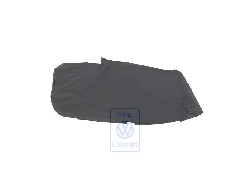 VW Original Lehnenbezug (Leder) Anthrazit - 8G0885804A 9UB