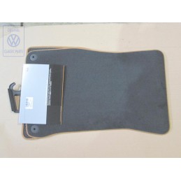 VW Original 1 Satz Fussmatten Soul (Schwarz)/Cognacbraun - 8K2863691A VMU