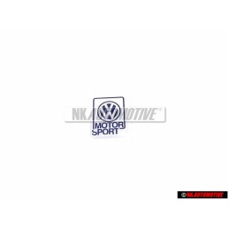 VW Classic Parts Aufkleber VW Motorsport Klein 30x38mm - ZCP902624