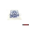 VW Classic Parts Aufkleber VW Motorsport Klein 30x38mm - ZCP902624