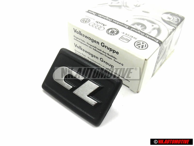 VW Original CL Seite Schriftzug Emblem Logo Gebürstetes Silber - 191853688P GX2